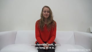 Czech Blonde Barbora in Steamy Casting - бесплатное секс видео YOUPORN.ZONE